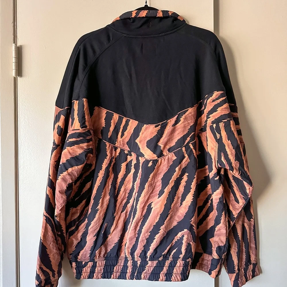 Free People Movement Walk The Line Fleece Jacket Animal Print - Picture 5 of 5